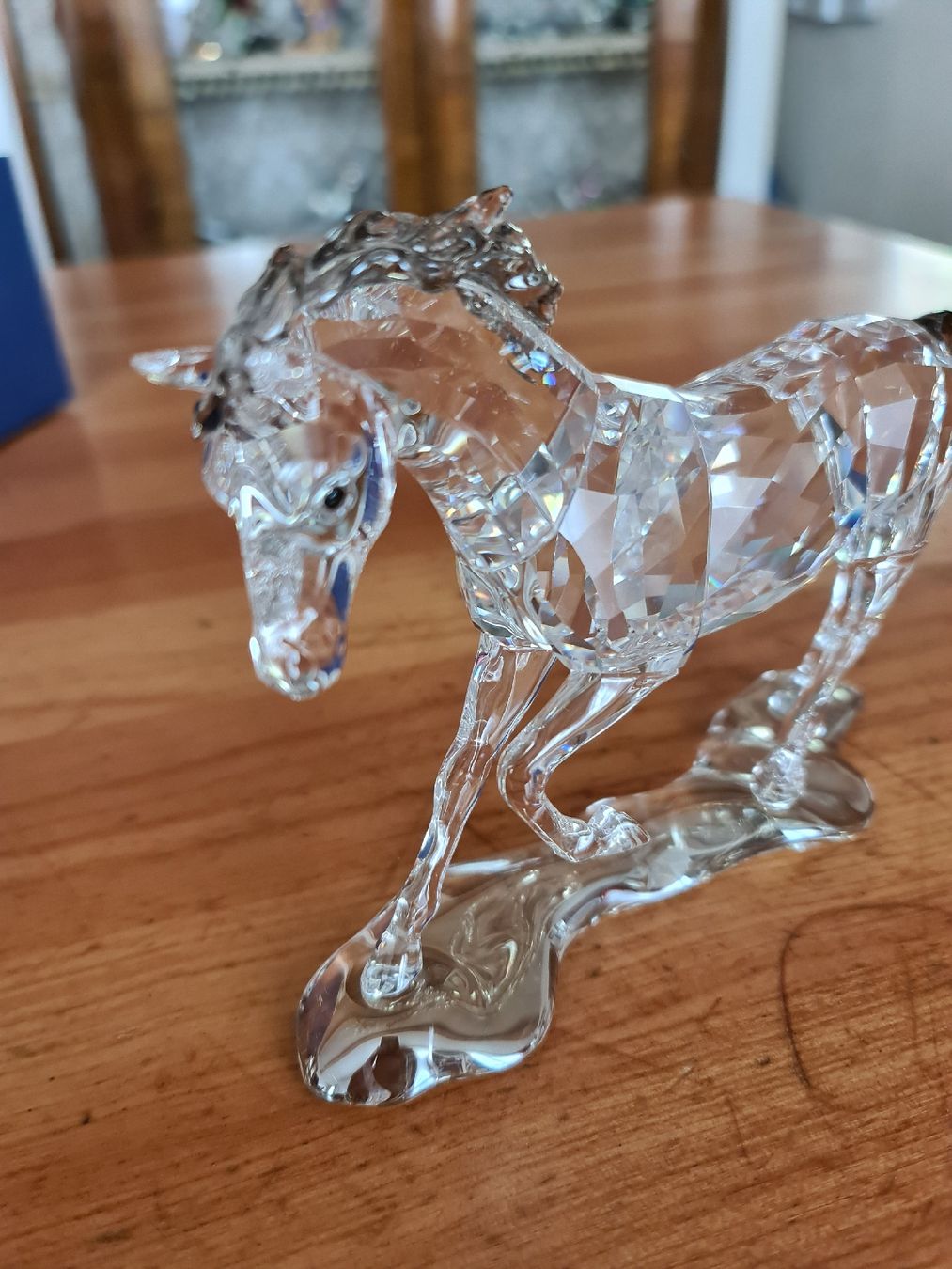 Swarovski Statuette: Swarovski Figur SCS Esperanza Stute Originalverpackt – Usato da henau venduto da Rockj 2