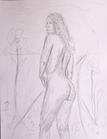 Grosse Zeichnung: Pencil side