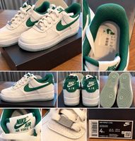 Baskets Nike Air Force 1 GS blanc vert  taille 37,5
