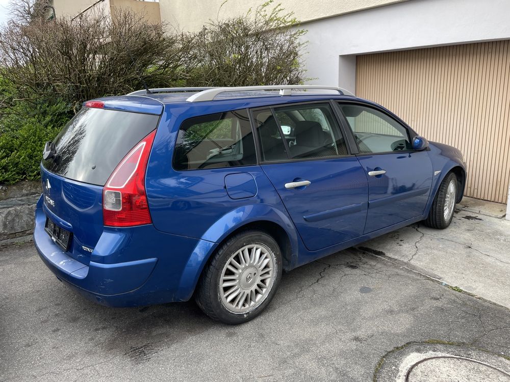 Schöner, blauer Renault Megane II 1.9dCi zu verkaufen