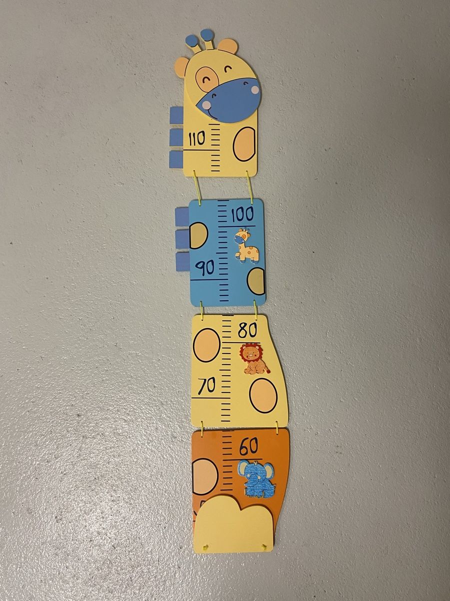 Spielzeuge: Kinder Messlatte Giraffe bis 115 cm – Gebraucht aus Muttenz von rog_gs96