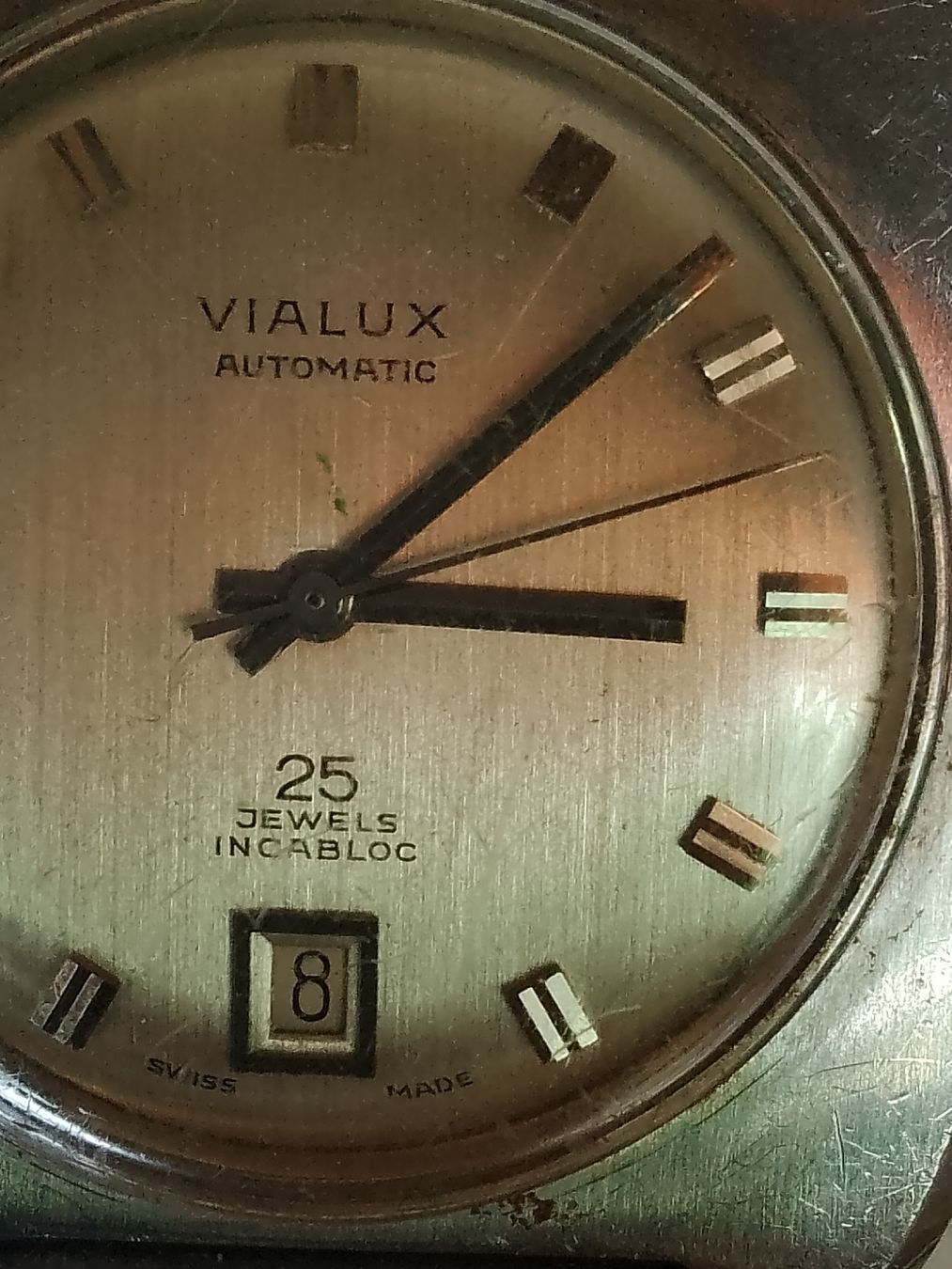 Swiss Orologi: Vialux Tv Automatic 38mm läuft Super  – Usato da Agno venduto da sam2608 4