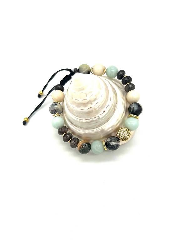 Armbänder & -reifen: Armband aus Steinperlen – Gebraucht aus Buchs SG von jco_st8t 2