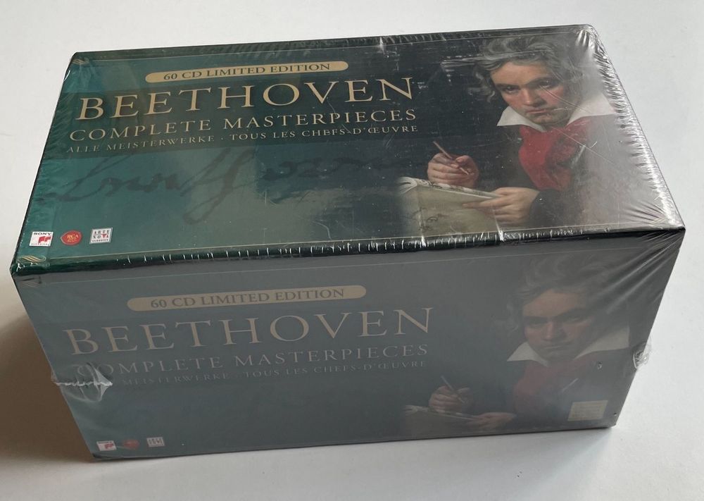 Beethoven / Complete Masterpieces-60 CDs (Neu und originalverpackt) in ...