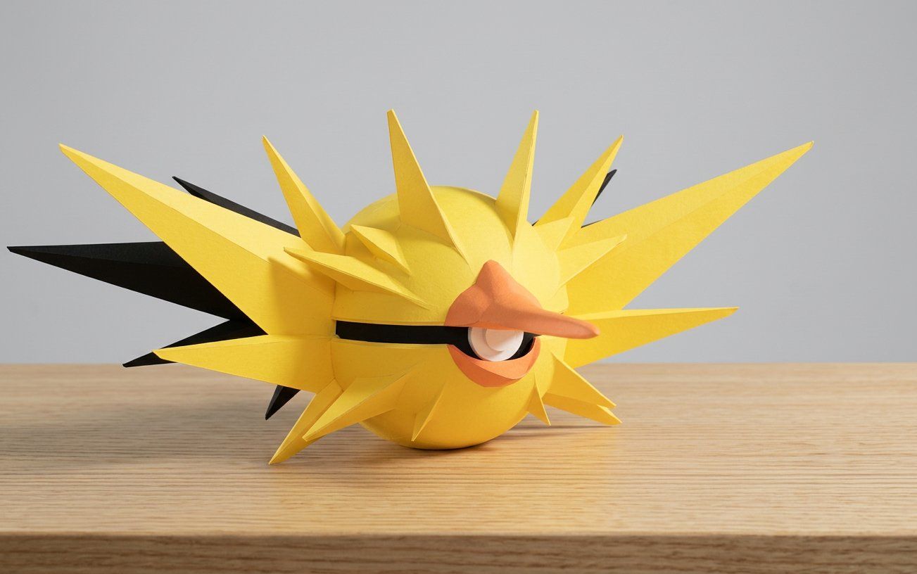 Statuette: Pokeball Zapdos - 3D Printed – Nuovo (secondo la descrizione) da Ligornetto venduto da Nero_Forma_3D