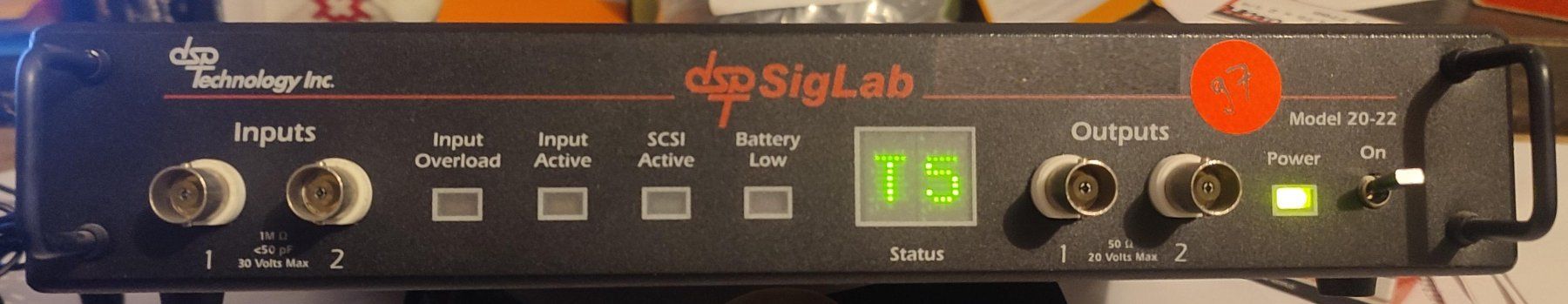 Mesurer: DSP Technology dspSigLab 20-22 – D'occasion à Zürich par Sherman