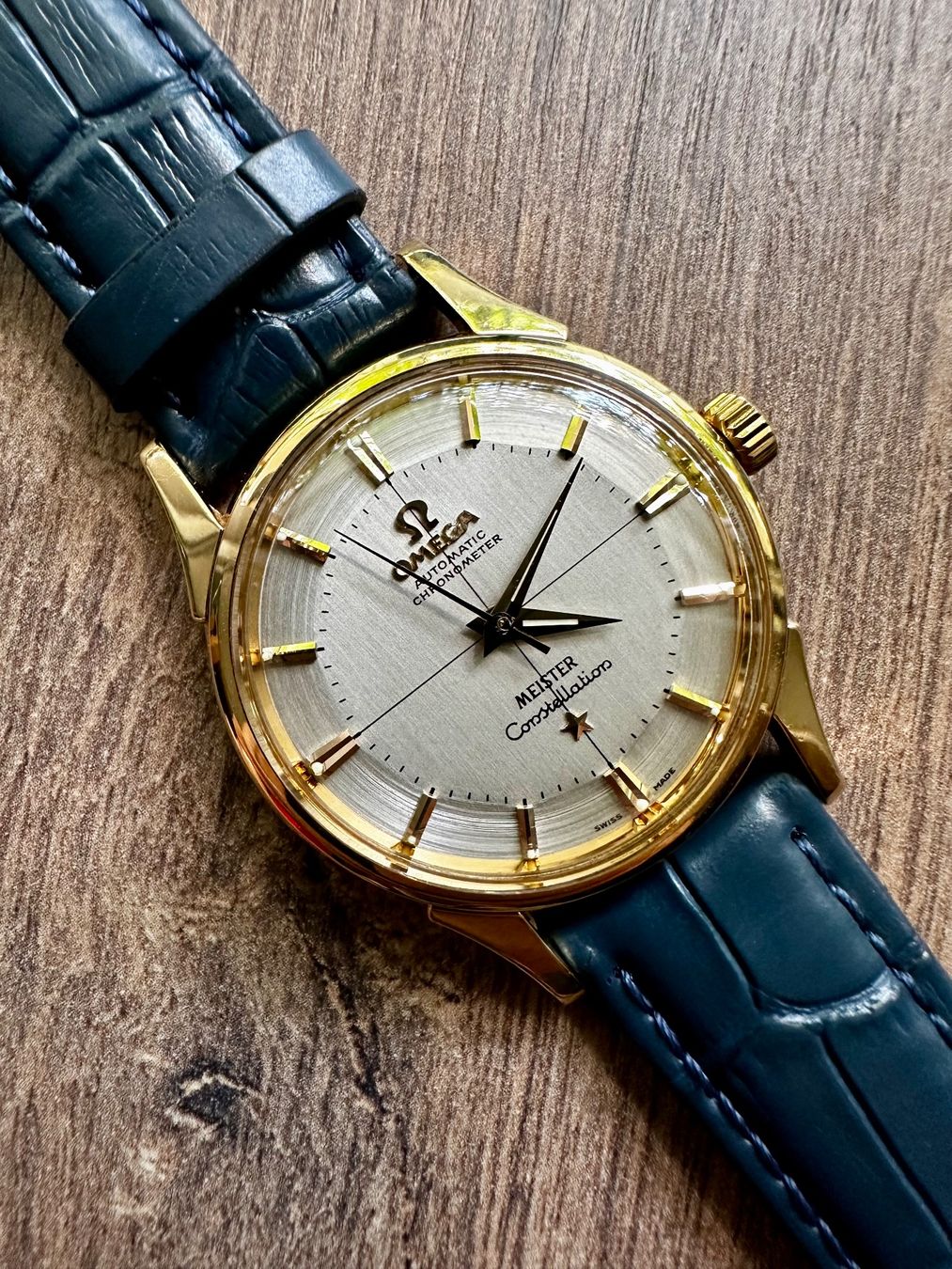 Omega Orologi: Omega Constellation Meister en or 18K – Usato da Genève venduto da Vintage-Tools 1
