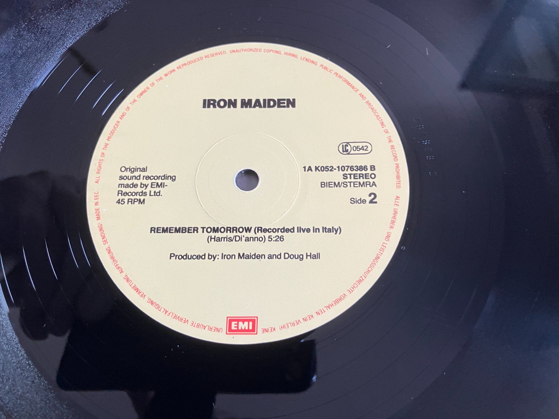 Dischi in vinile: Iron Maiden – Usato da Aarwangen venduto da Jukebox3 7