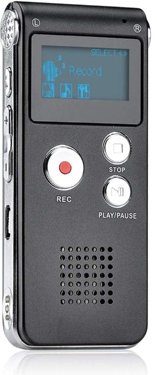 Registratori: 8GB LCD Bildschirm Digitales Diktiergerät – Nuovo e nell'imballaggio originale da Geneve venduto da Titi2008