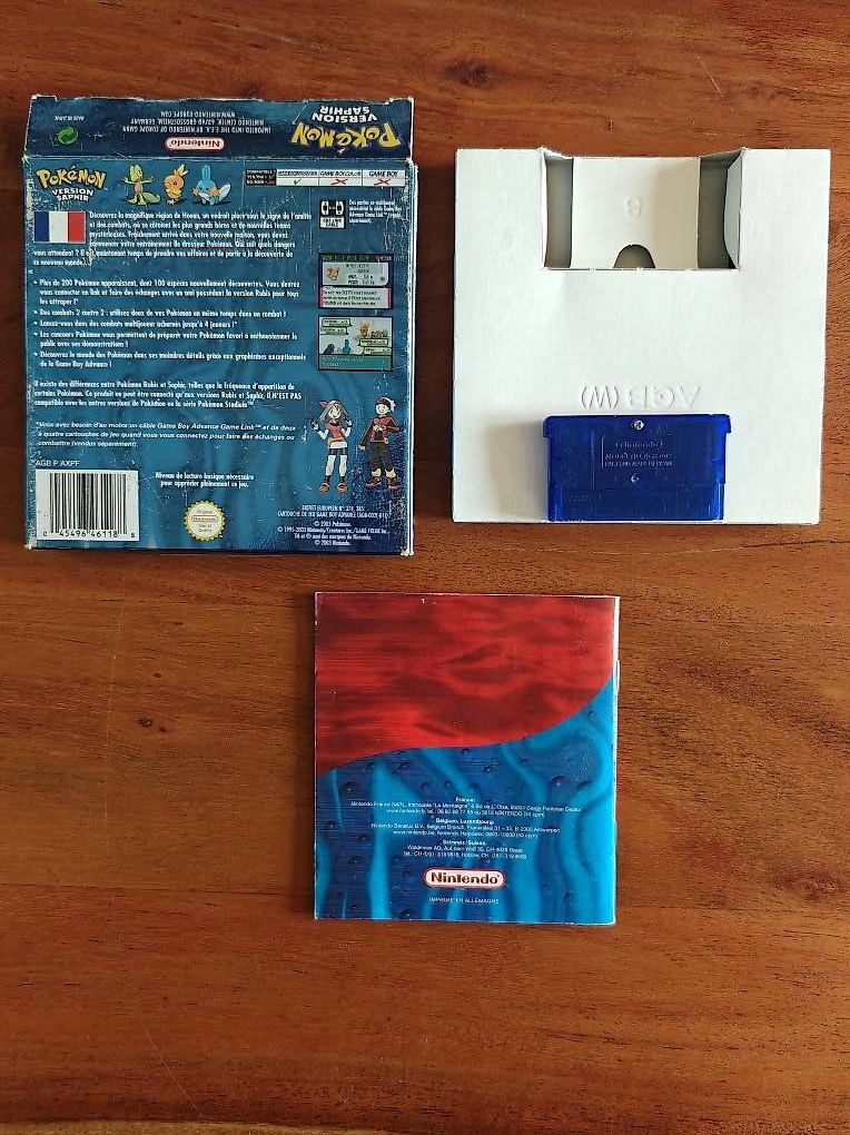 Pokémon Giochi: Pokemon version Saphir Gameboy advance – Usato da Reconvilier venduto da ste_s68w 1