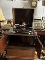 Antiker Grammophon Schallplattenspieler - Rarität!