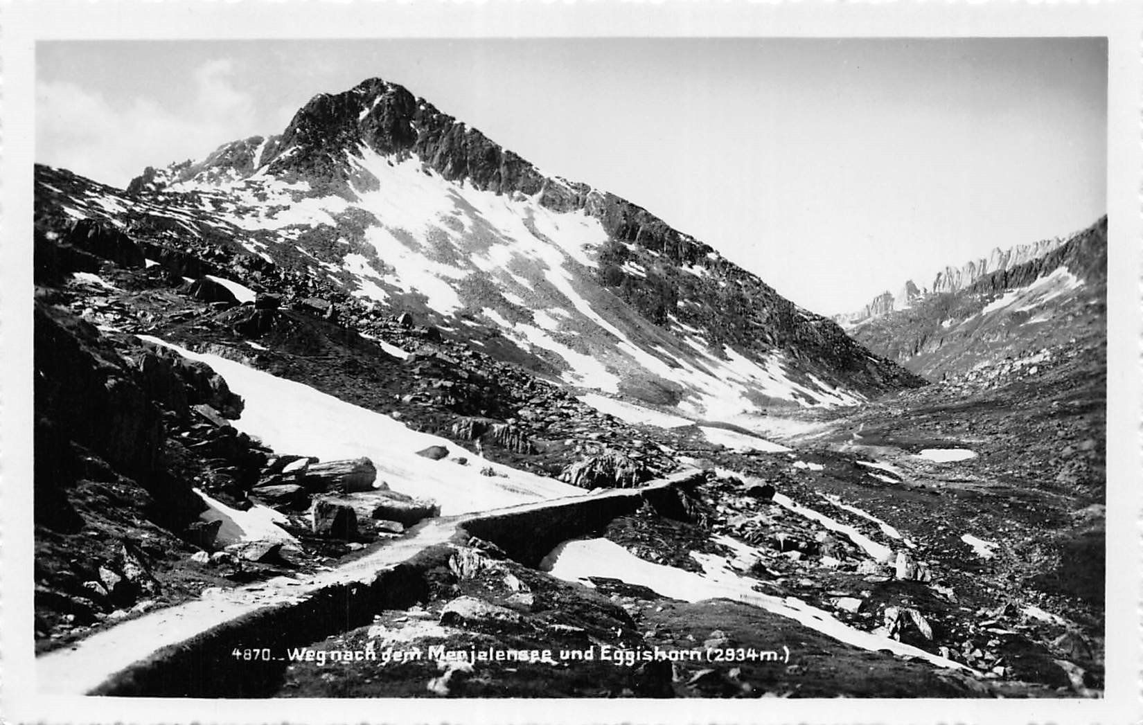 Cartoline postali: 2x Eggishorn, Märjelensee – Usato da Ottikon b.Kemptth. venduto da Neptun1974