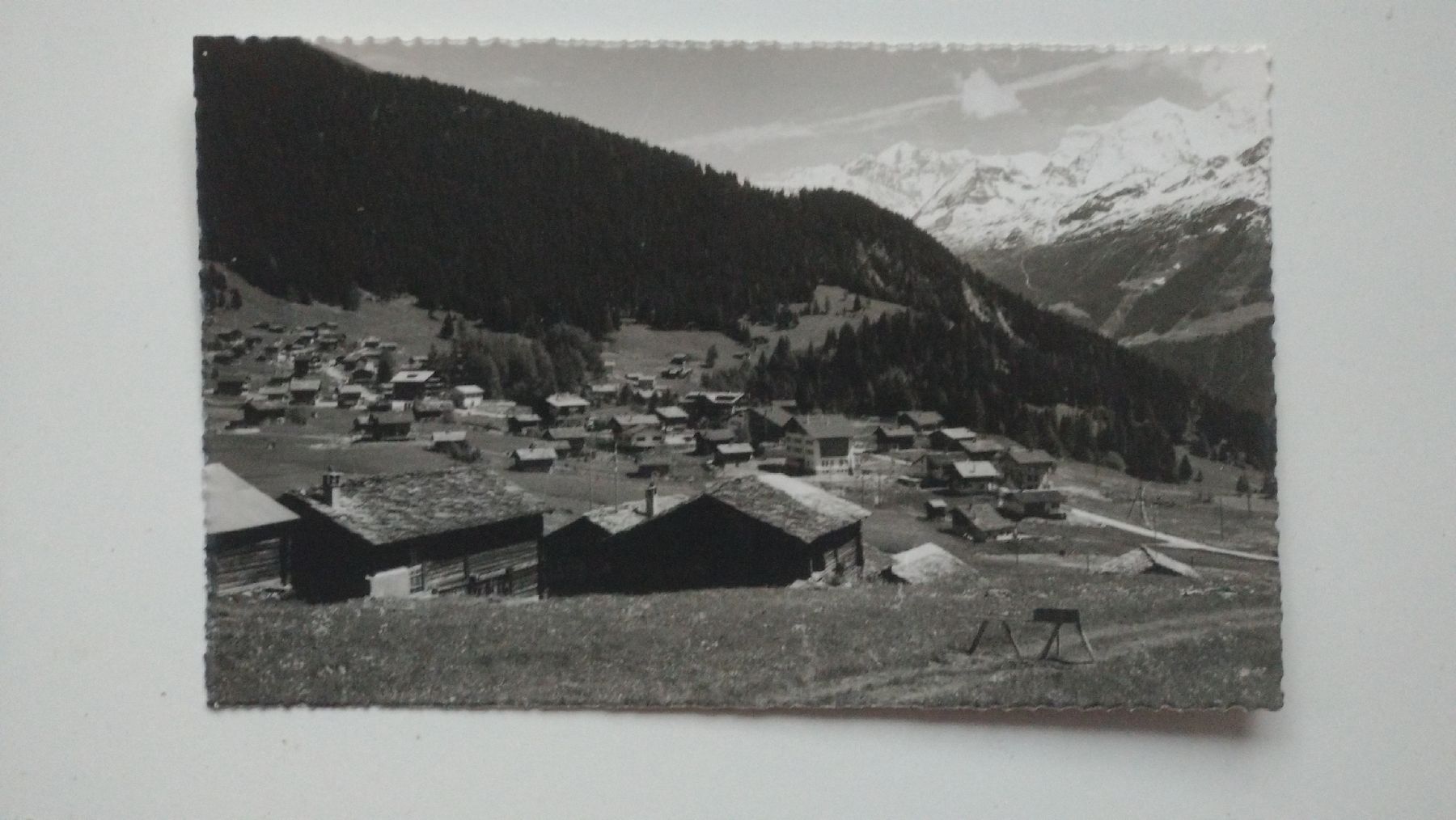 Cartes postales:  Station de Verbier et Grand-Combin non circulée – D'occasion à Farvagny-le-Grand par LaCaverne