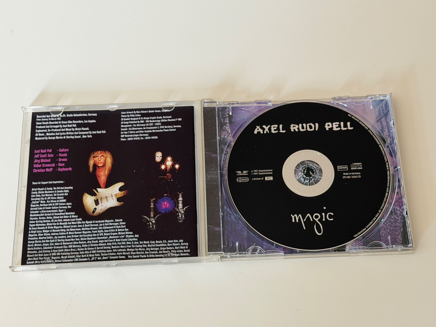 CD: AXEL RUDI PELL MAGIC CD guter Zustand – Usato da Altstätten SG venduto da sheamus 2