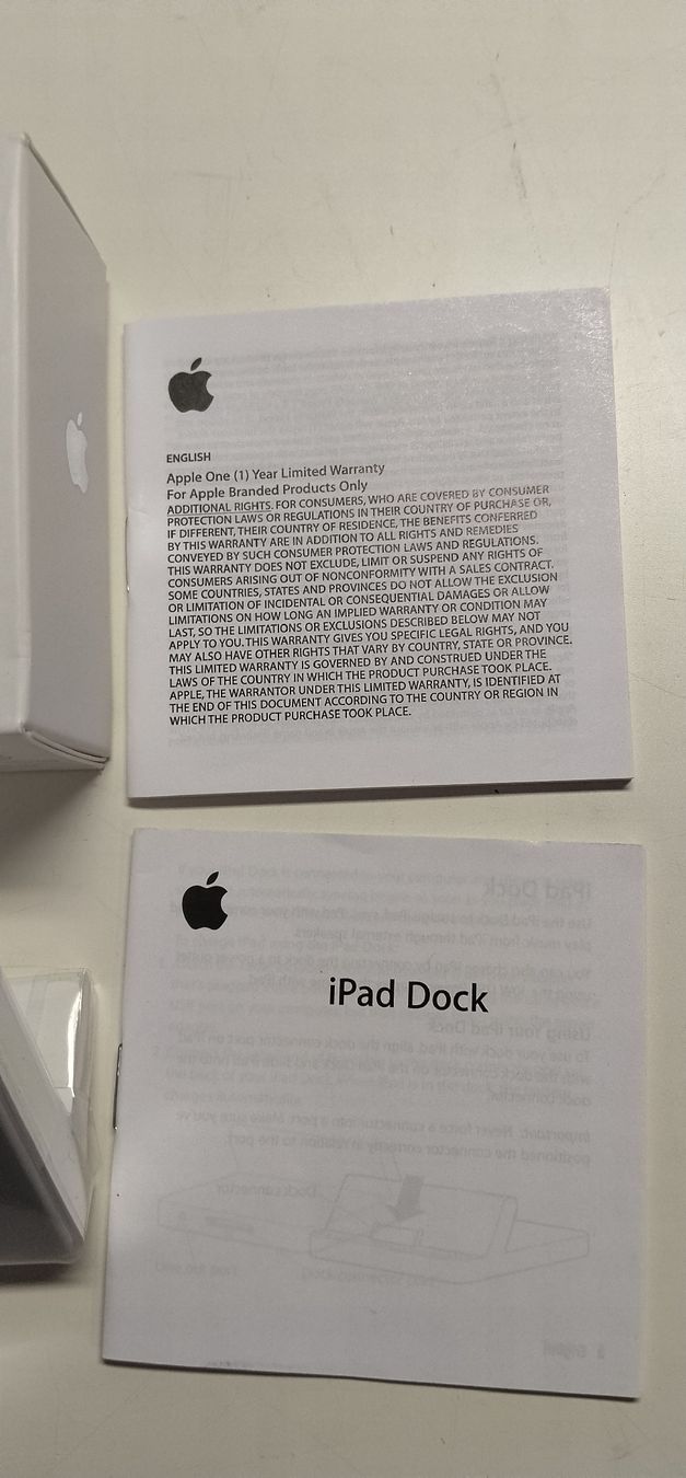 Apple Caricabatterie: Apple iPad Dock neu  – Nuovo (secondo la descrizione) da Biel/Bienne venduto da Vintage-timearts 3