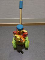 Djeco Schiebespielzeug/Schiebefigur Vogelkarrussell aus Holz