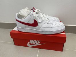 NIKE Court Vision White/Red EUR 46 / US 12 neuves