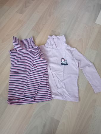 2 süsse Mädchen Rollkragen Shirts104