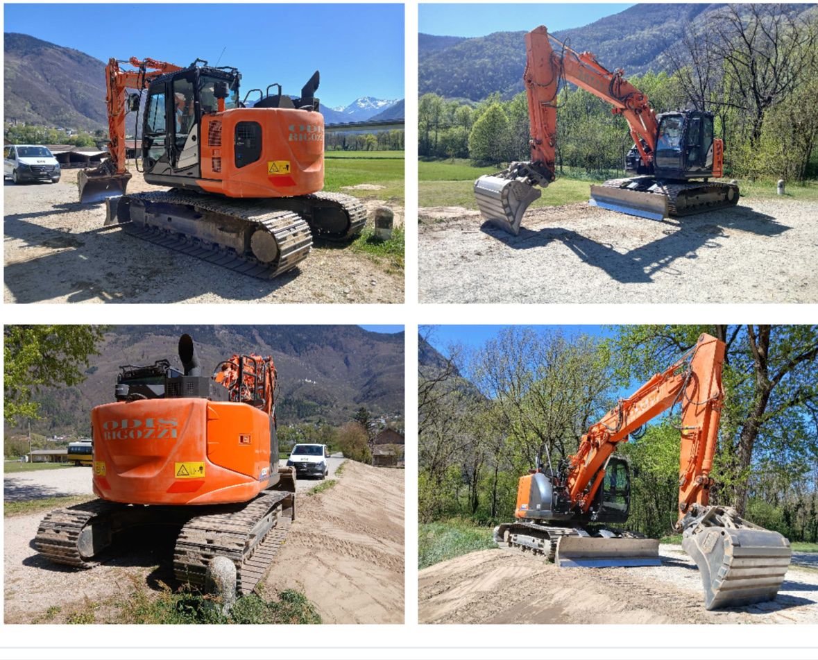 Hitachi Bagger: Bagger Hitachi ZX 135 US-6 – Gebraucht aus Aquila von odi_lnx2 2