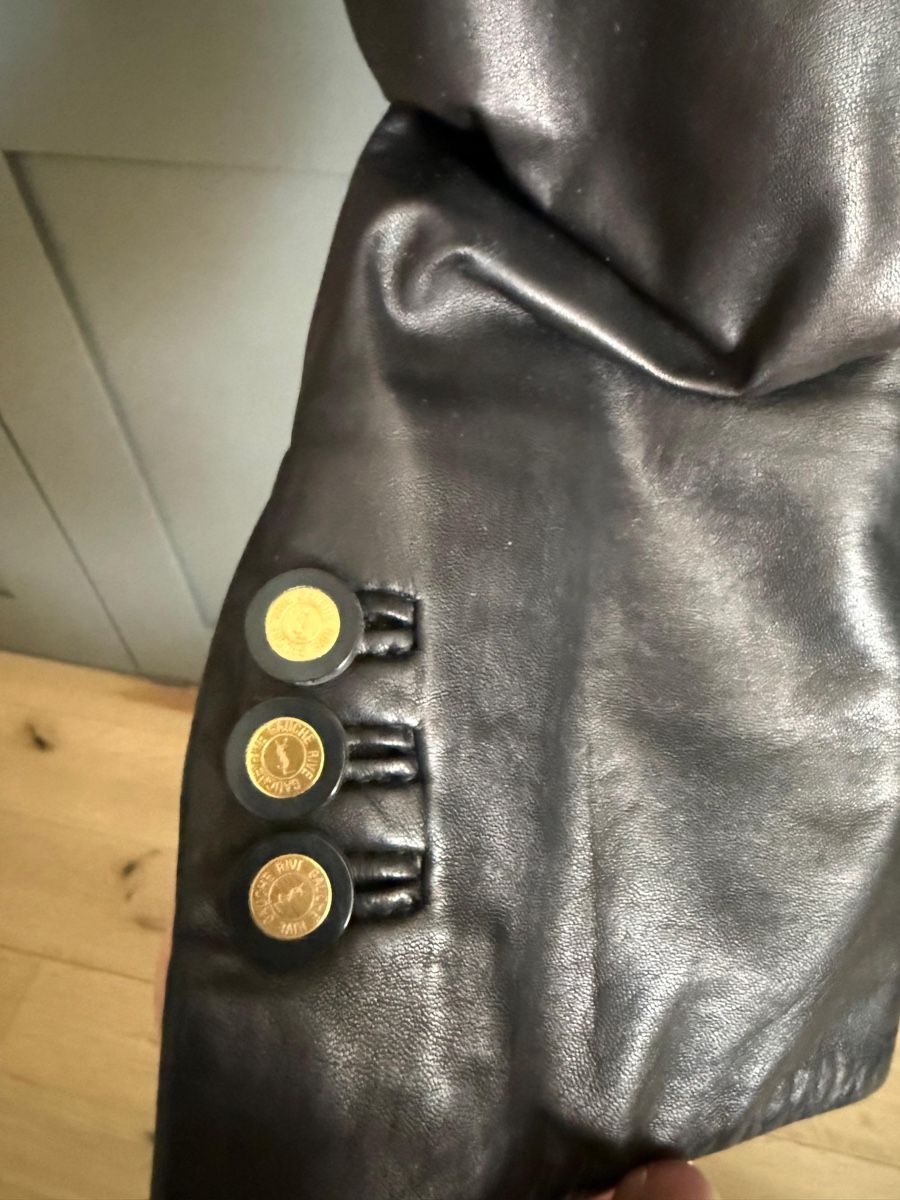 Saint Laurent Giacche: YSL Lederblazer in gr.36 – Usato da Herrliberg venduto da Belle_noel91 2