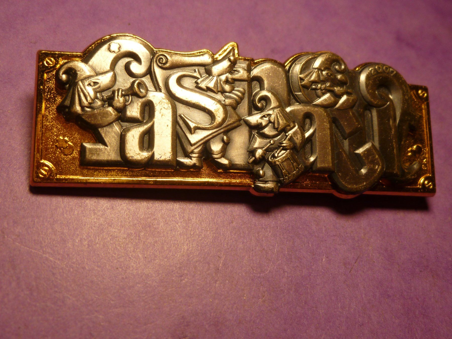 Placchette & Badge: BASEL 2007 GOLD – Usato da Ried (Muotathal) venduto da Mandarin02