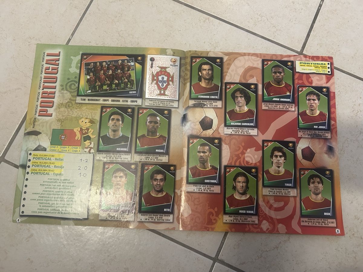 Panini Album: Panini Album Euro 2004 – Nuovo (secondo la descrizione) da Binningen venduto da Flagello 1