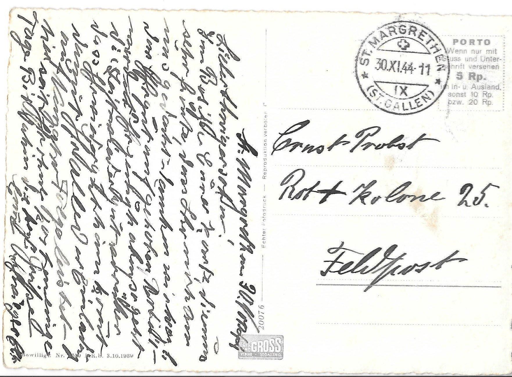 Cartoline postali: St. Margrethen und Bodensee – Usato da Olten venduto da clotaldi 1