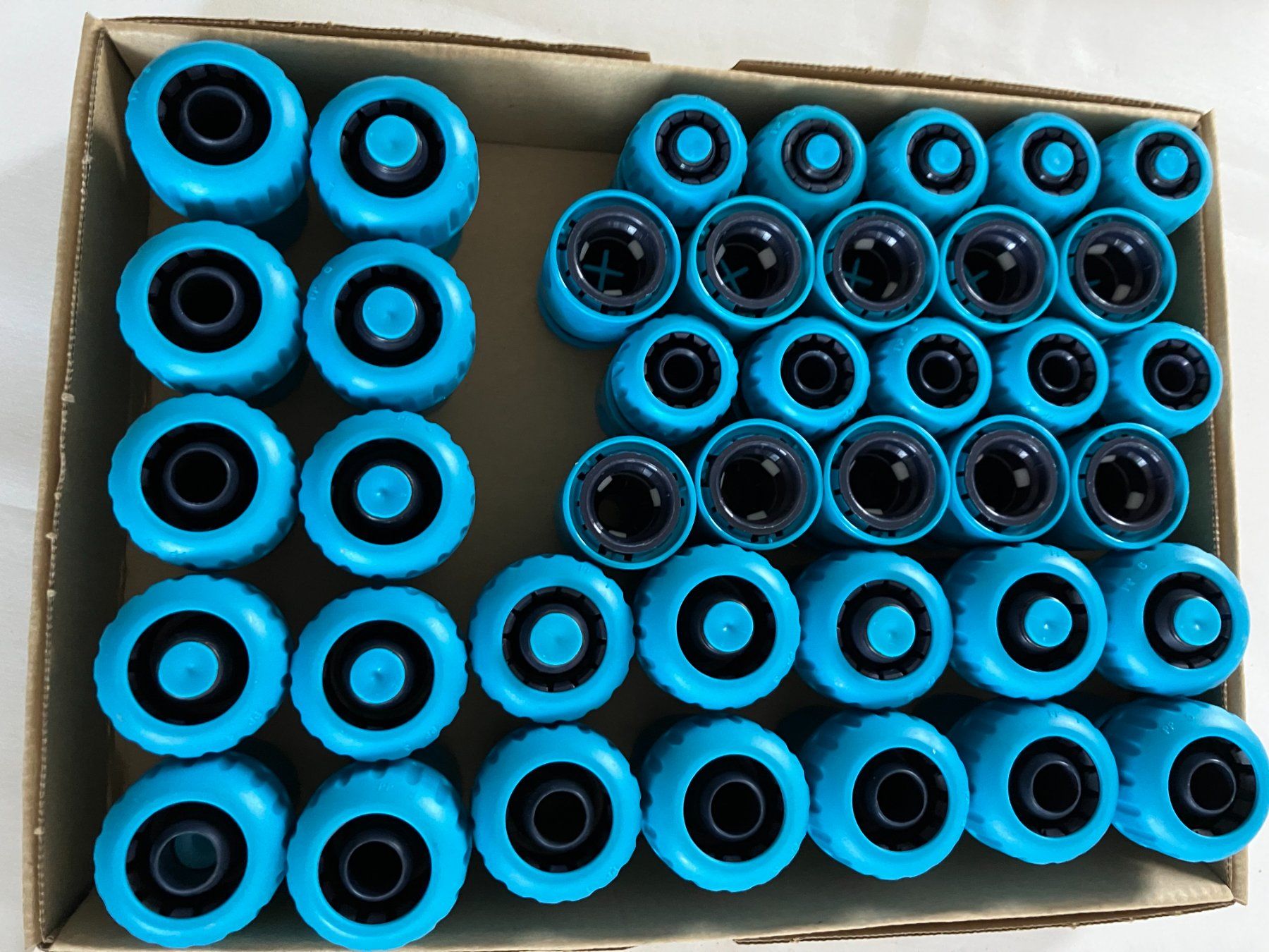Rohre & Schläuche: Wiederverkauf Schlauchanschlüsse 40 Stück – Neu und originalverpackt aus Aadorf von heiluz15