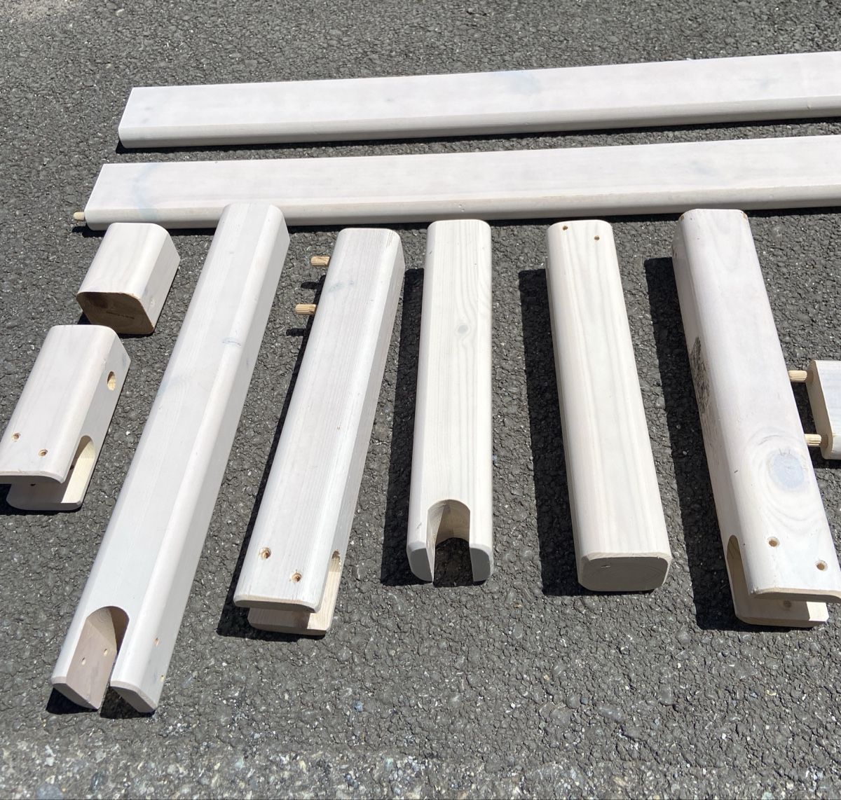 Flexa Scale: FLEXA CLASSIC Modularsystem – diverse Originalteile – Usato da Mols venduto da Dero21 3