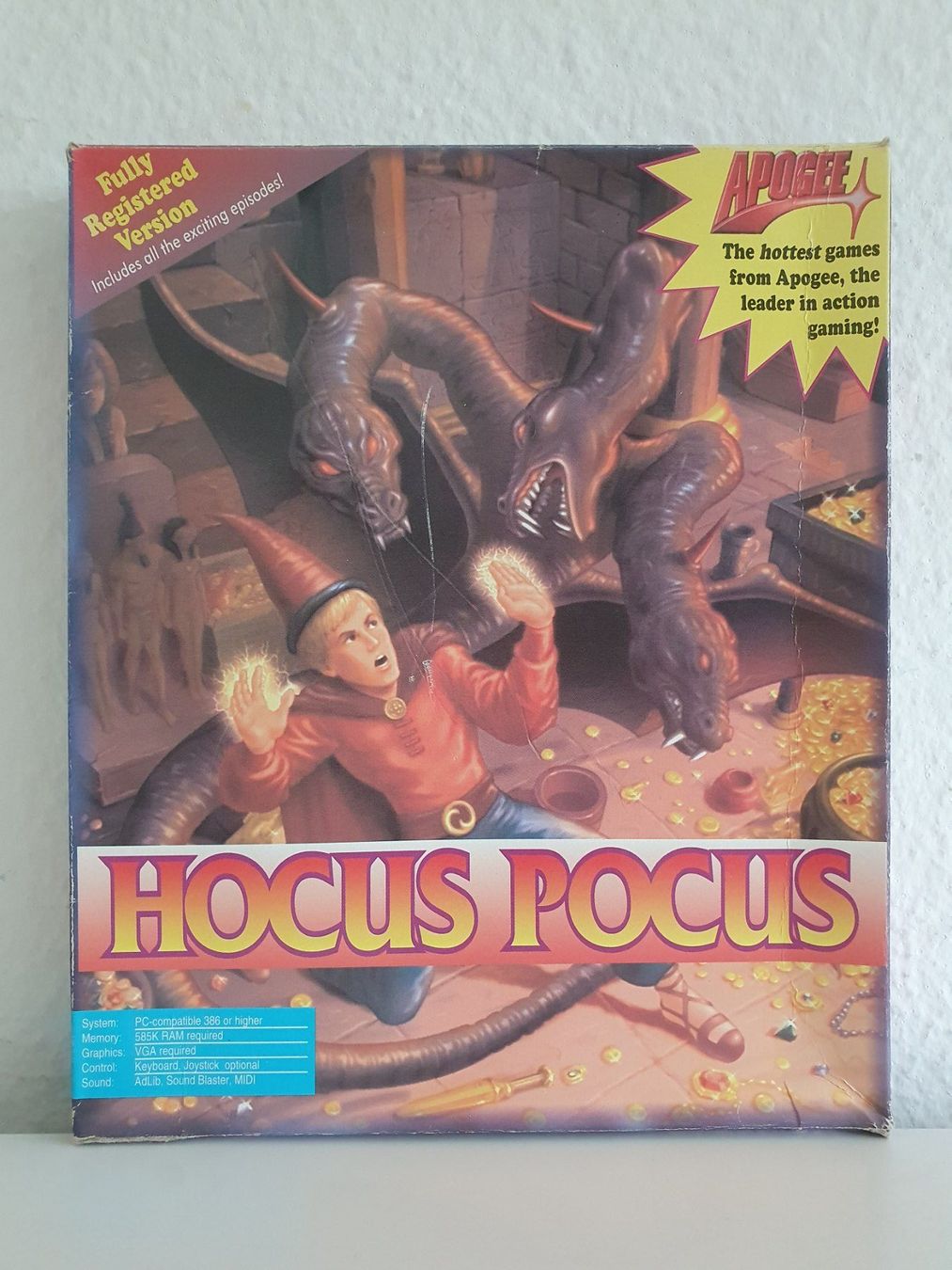 Giochi: PC Game (Apogee Software) Hocus Pocus (1994) Big Box – Usato da Greifensee venduto da perfectioN88 1