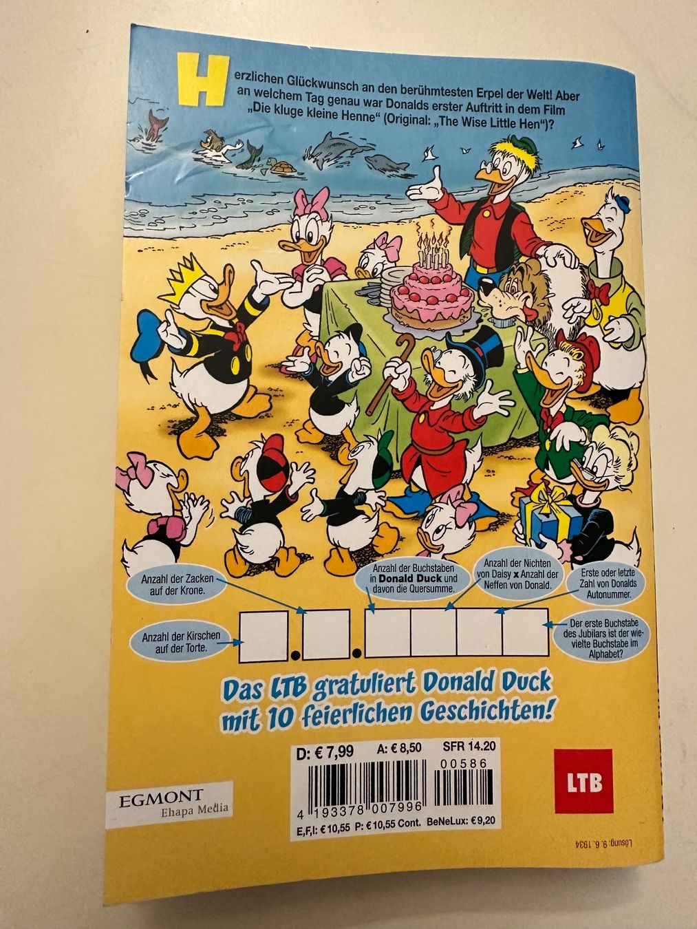 Comics: LTB LUSTIGES TASCHENBUCH 586 – Gebraucht aus Münsingen von Ganjam 3