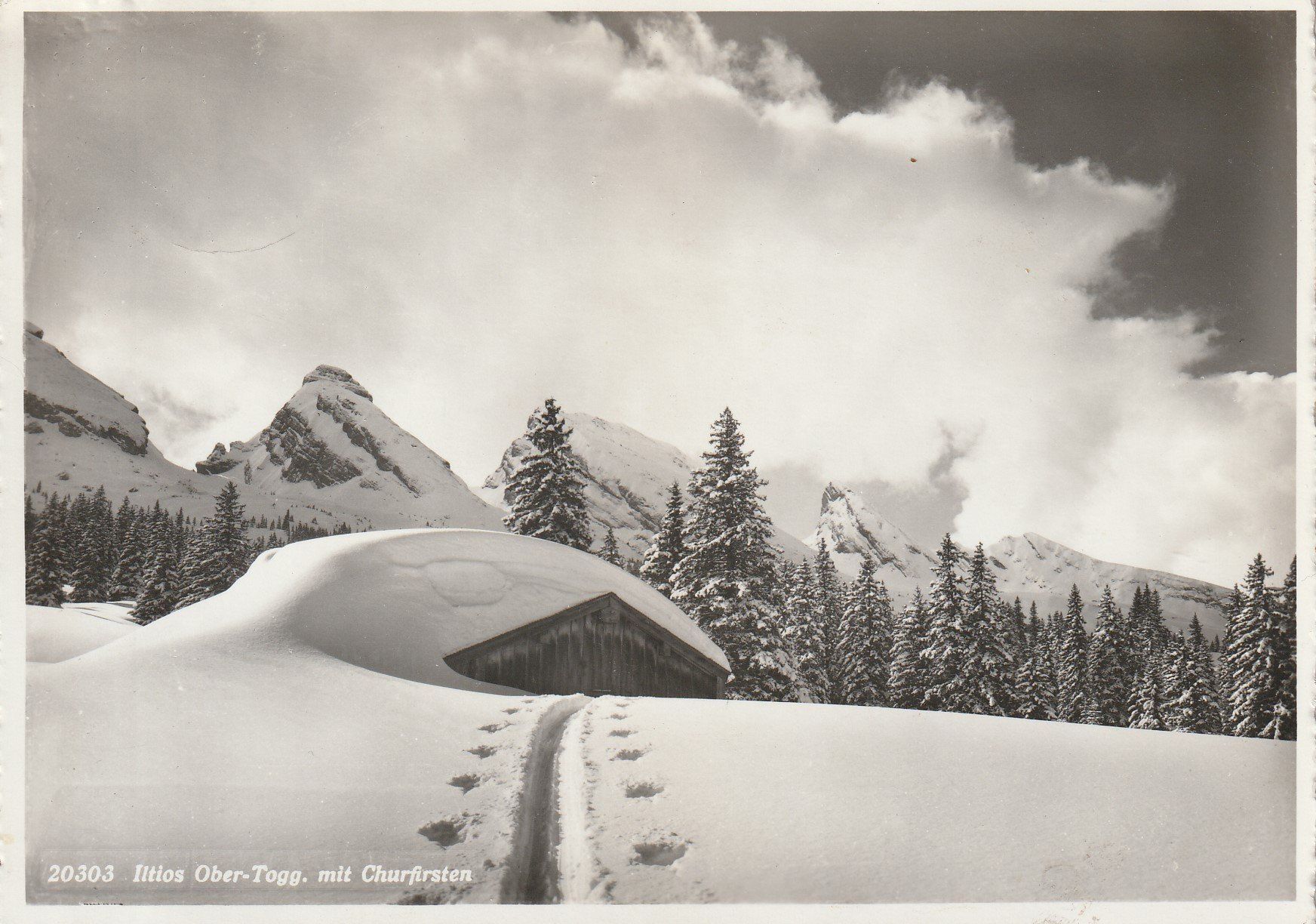 Cartoline postali: AK - Iltios - gel. 10.3.1944 – Usato da Fribourg venduto da schnalla92