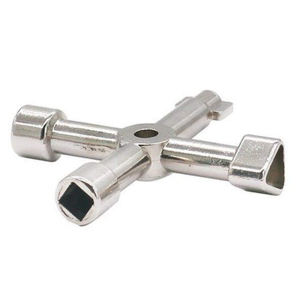 Tous les outils: 4 Wege Universal Multifunktions Schlüssel in Silber – Neuf avec emballage d'origine à Aesch BL par _elektroniktrade_
