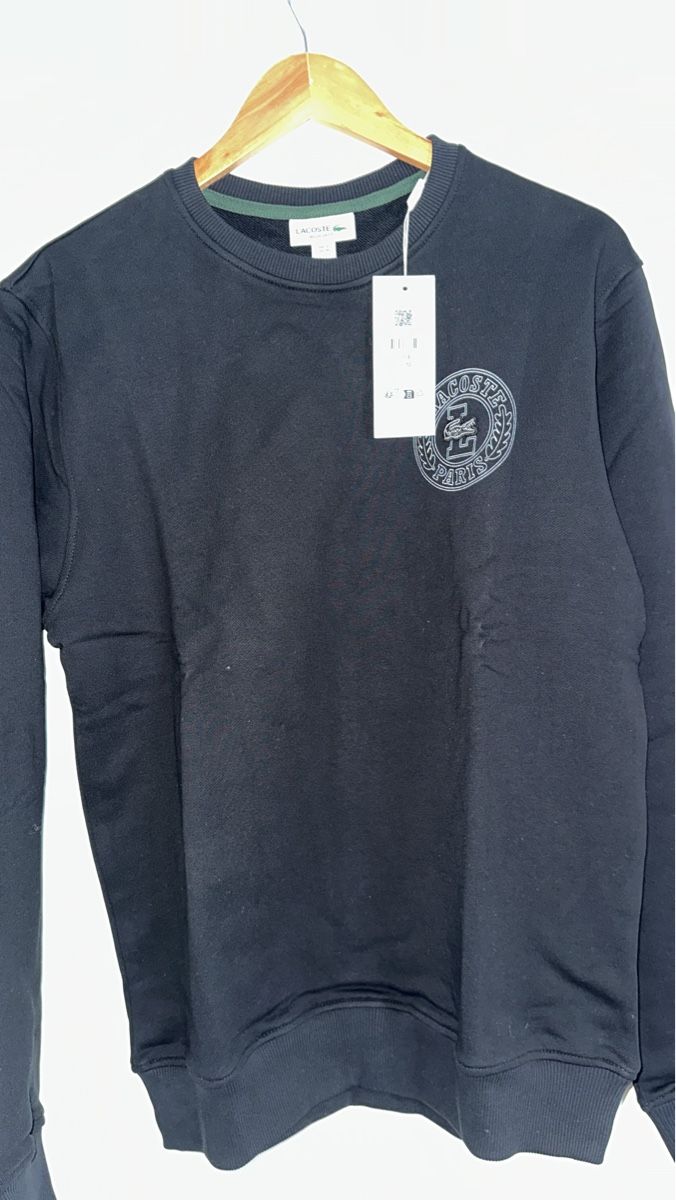 Lacoste Maglioni & Felpe: Pull Lacoste noir neuf avec étiquette, taille M – Nuovo e nell'imballaggio originale da Bülach venduto da sar_j6bk