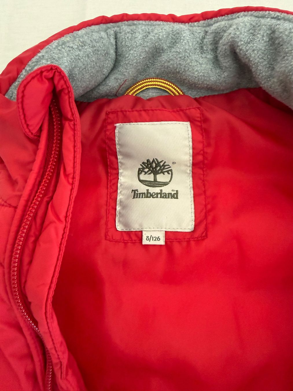 Timberland Altro abbigliamento per bambino: Rot Gesteppte Weste von Timberland, Gr. 8/126 – Usato da Küsnacht ZH venduto da ch_schweiz 2