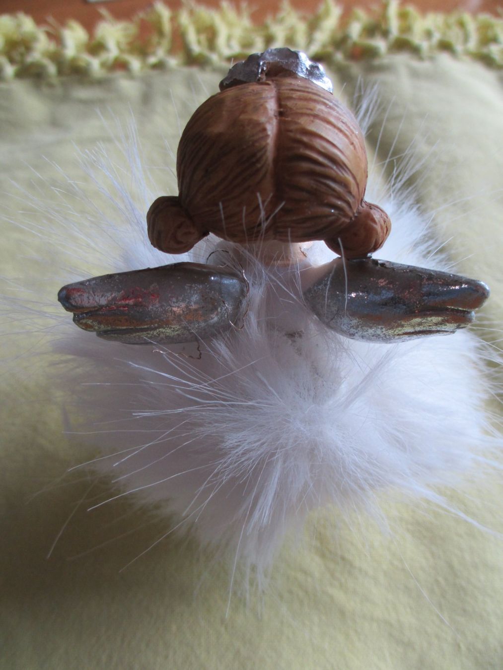 Statuette: kleiner Schutzengel mit Federn, Deko – Nuovo (secondo la descrizione) da Herisau venduto da fan_h9qj 1