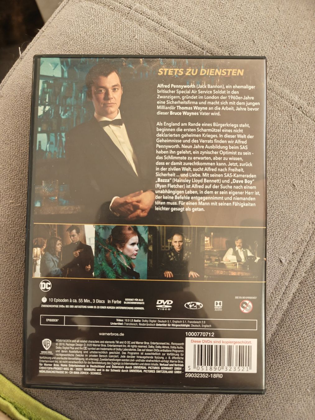 Tutti i DVDs: Pennyworth Staffel 1 deutsch DVD – Nuovo (secondo la descrizione) da Schwerzenbach venduto da Salamon33 1