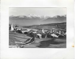Alte Aufnahme, Flims, ca. 1900, Reproduktion