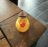 Gummiente als Kapitän!⚓️ 🐥 Badeente mit Mütze, süss!