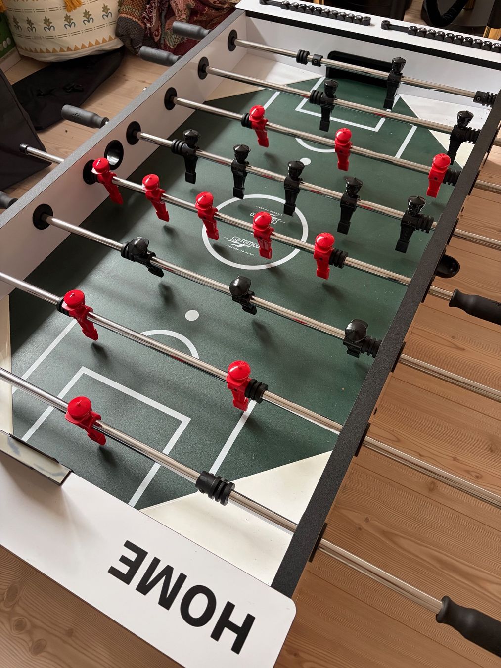 Giochi: Carromco Evolution-XT Tischfussballtisch mit App-Verknüpfung – Usato da Möriken AG venduto da Miss_JQ 3
