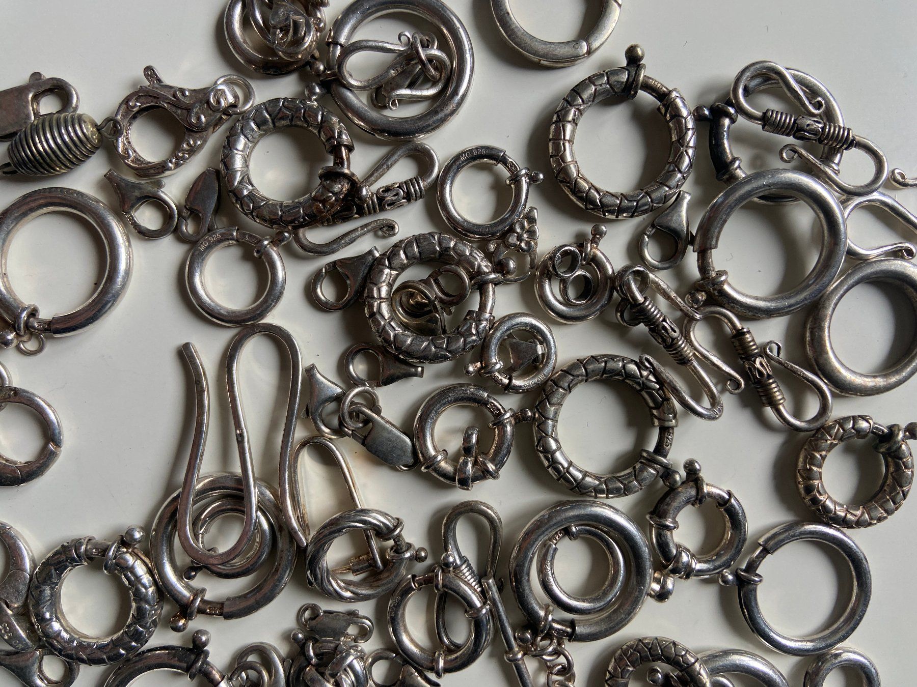 Sonstiger Schmuck: Silberteile Verschlüsse Sterling 925 – Gebraucht aus Unterkulm von esco 4