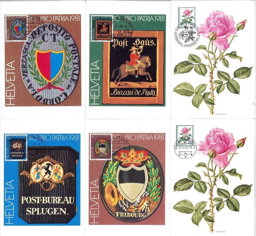 Tous les timbres: 20 Maximumkarten – D'occasion à Bellach par qsearch 1