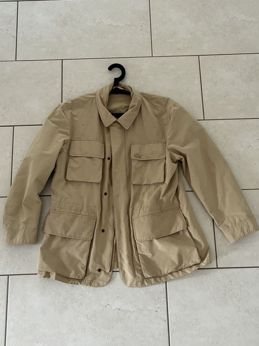 Lacoste Giacche: Veste Lacoste beige poches multiples état correct – Usato da Assens venduto da ZenSun 3