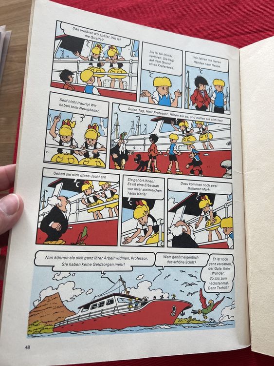 Comic Peter und Alexander, die silberne Giraffe, original Kaufen auf