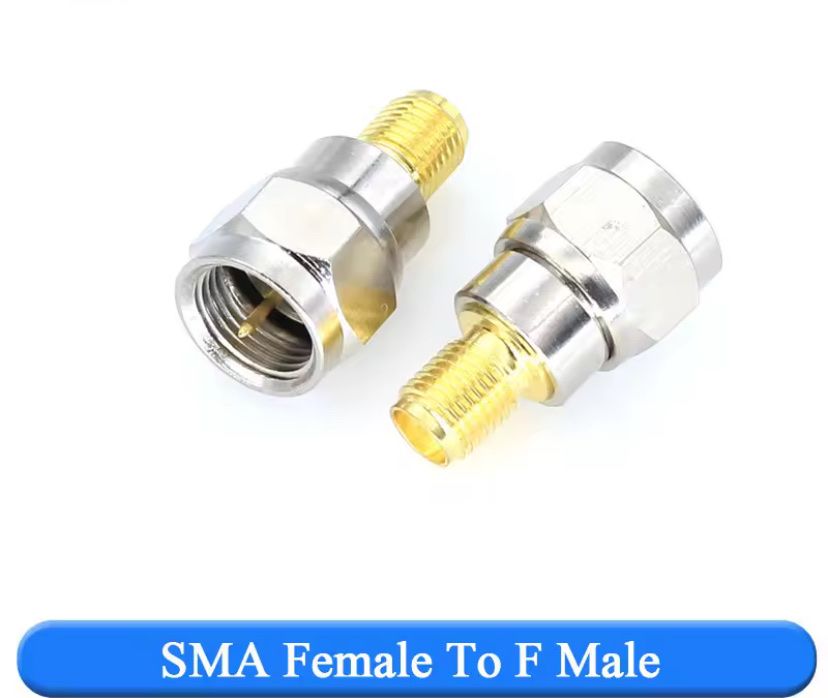 Technique de radiocom: SMA Buchse auf F Stecker Adapter – Neuf avec emballage d'origine à St. Gallen par Radiomania-Schweiz