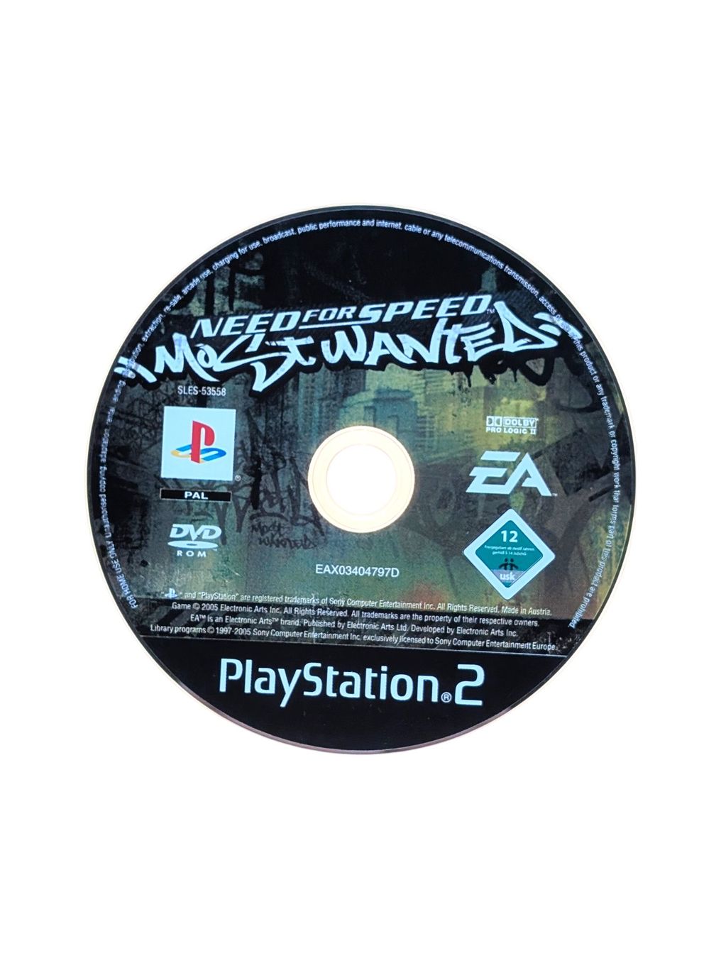 Sony Giochi: Need for Speed: Most Wanted PlayStation 2 Nur CD – Usato da Domat/Ems venduto da IsseldorsShop