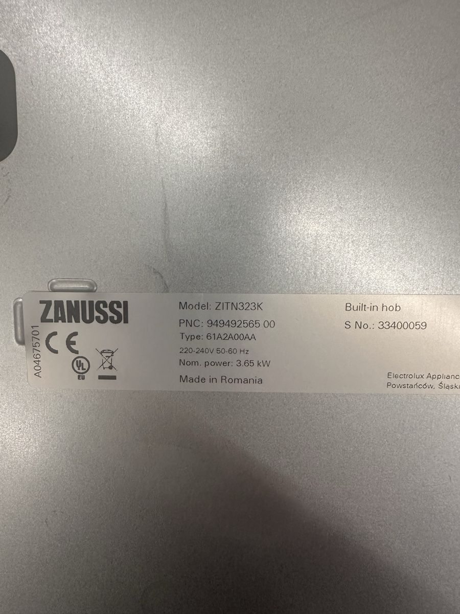 Küchengeräte: Zanussi Induktionskochfeld ZITN323K – Gebraucht aus Tschierv von Screamingwolfguitars 4
