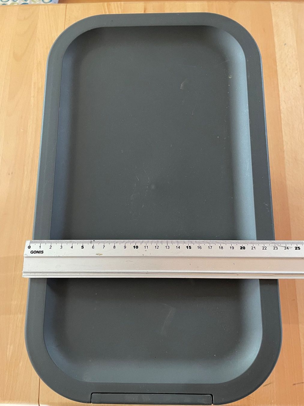 Rotho Abfalleimer: Entsorgungs / Recycling Eimer von Rotho, grau – Gebraucht aus Cham von 2eye 6