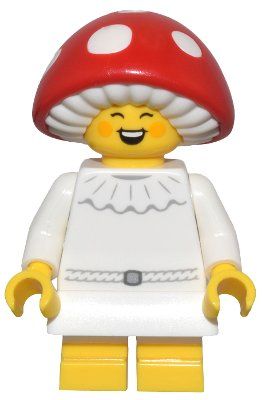 Lego Kit di costruzioni: LEGO CMF col429 Mushroom Sprite – Nuovo (secondo la descrizione) da Basadingen venduto da NekoBricks