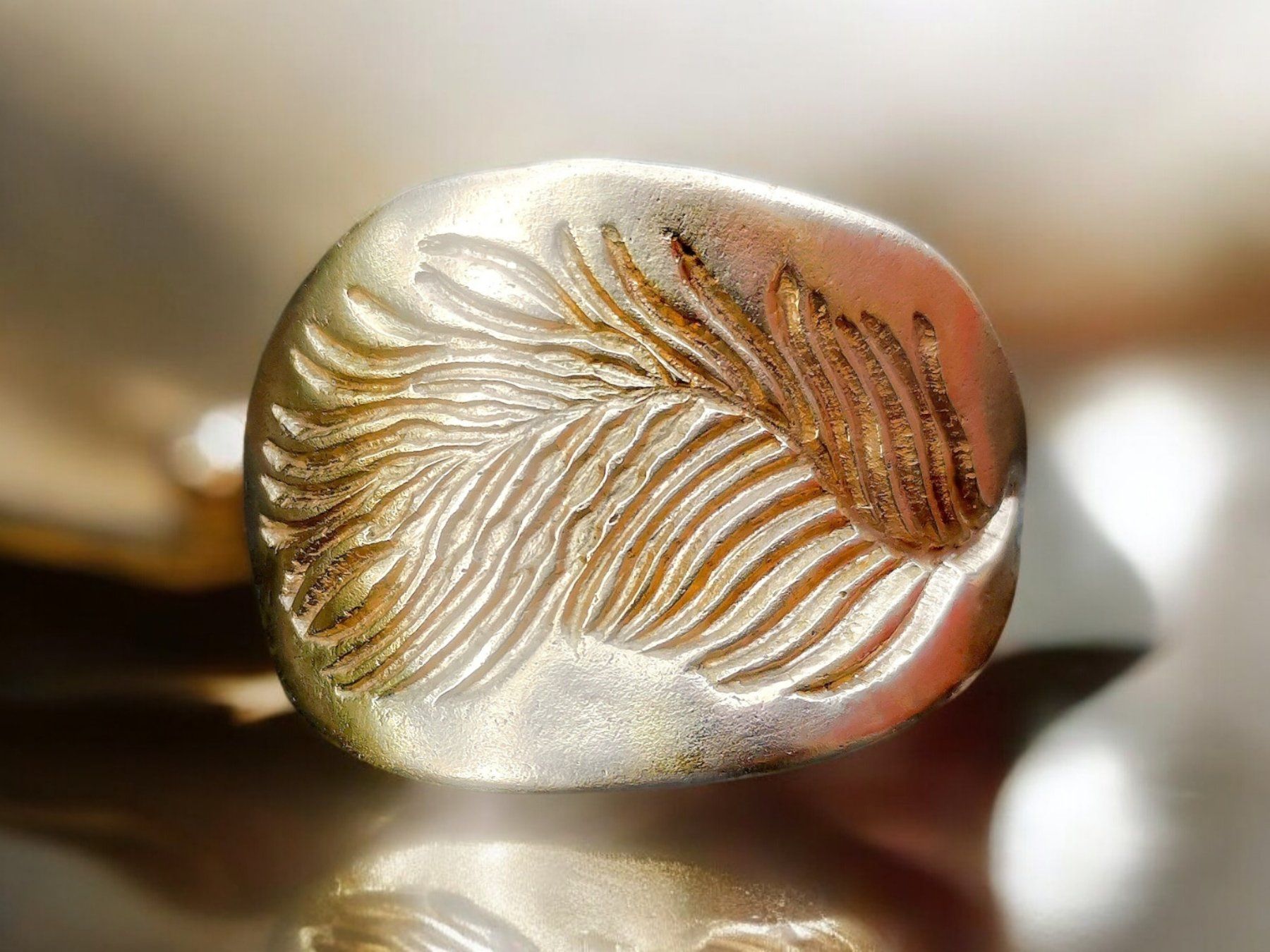 Accessori per capelli: Unikate Haarspange aus Bronze mit Gummiband – Nuovo e nell'imballaggio originale da Aarau venduto da Schmuckhoehle_MD 1